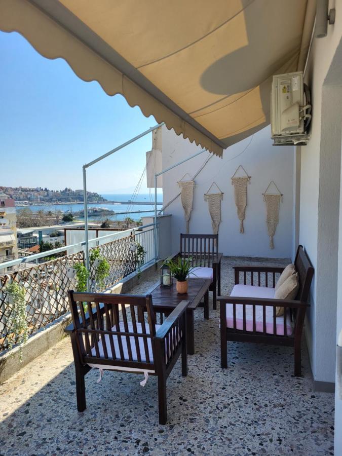 Апартаменты Roof Garden-Studio Кавала Экстерьер фото