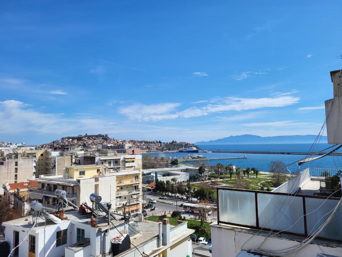 Апартаменты Roof Garden-Studio Кавала Экстерьер фото